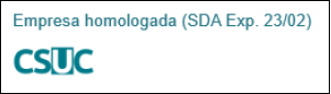 empresa homologada csuc